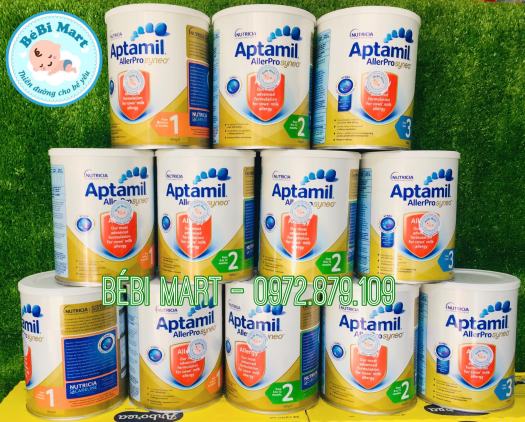 Sữa Aptamil AllerPro Syneo số 3 900G (dành cho bé dị ứng đạm sữa bò)
