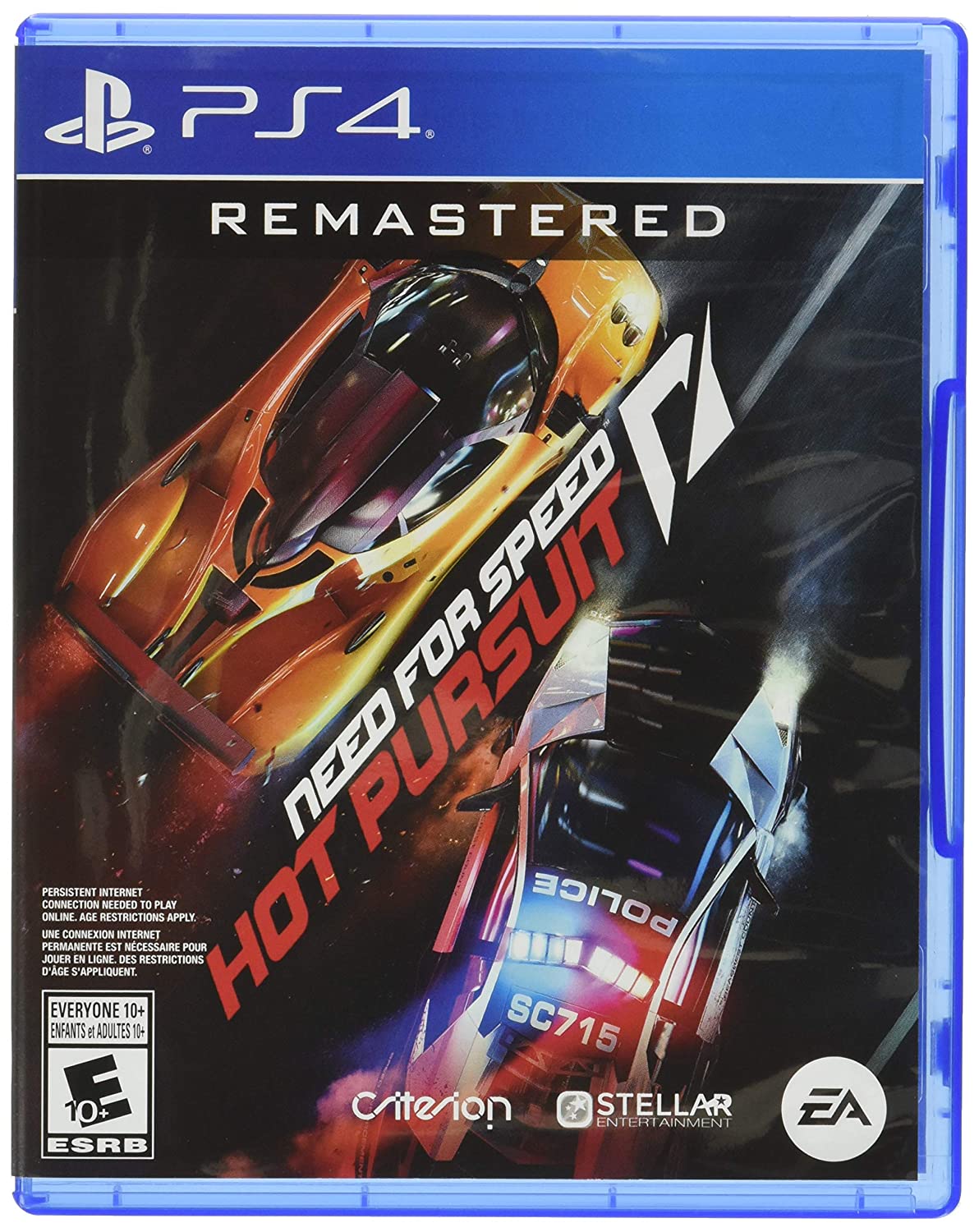 [US] Đĩa game Need for Speed Hot Pursuit Remastered - PS4
