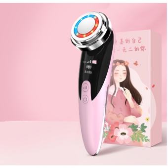 Máy Massage Mặt HOMIKA Máy Đẩy Tinh Chất Dưỡng Chất Mát Xa Mặt Ion Điện Di Tinh Chất Máy Rửa Mặt Cầm Tay Mini-THỎ STORE