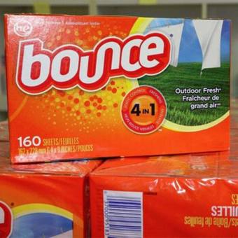 GIẤY THƠM ƯỚP QUẦN ÁO KIRKLAND VÀ BOUNCE 160 TỜ CHÍNH HÃNG - 3622