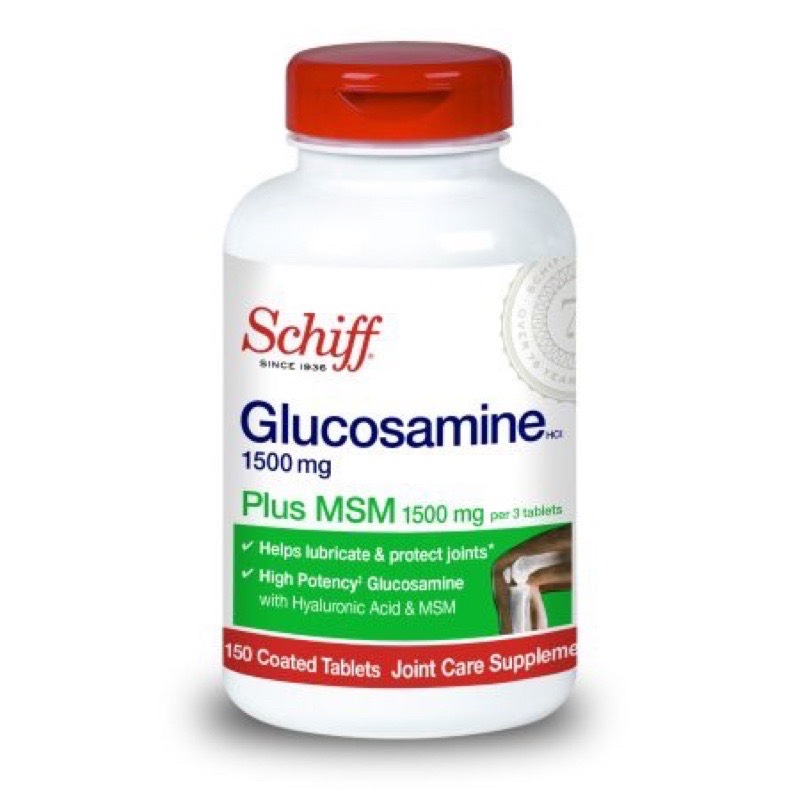 glucosamine schiff với msm 150 viên