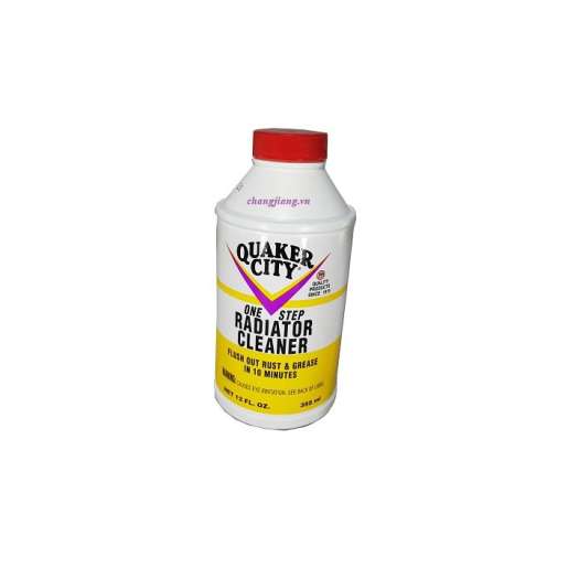 Dung Dịch Súc Két Nước QUAKER CITY RADIATOR CLEANER USA 355ml Bộ dụng cụ chăm sóc ô tô 2Bánh.vn