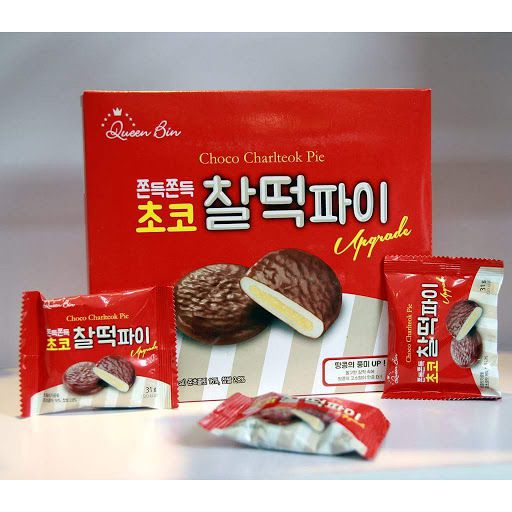 Bánh Chocopie Charlteok Pie Queen Bin Hàn Quốc 310gr
