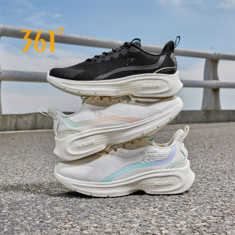 361 Degrees Giày Chạy Bộ Nữ Giày Sneaker Thoáng Khí Giảm Sốc Mềm Thời Trang 682212237