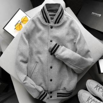 Áo Khoác Varsity Nỉ Dạ, Full Trơn Varsity Jacket BM1_UT76