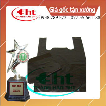 Bịch nilong đen, bọc xốp đen, bịch xốp gói hàng, đựng quần áo, đựng rác 1kg, giá sỉ đủ size -3HT