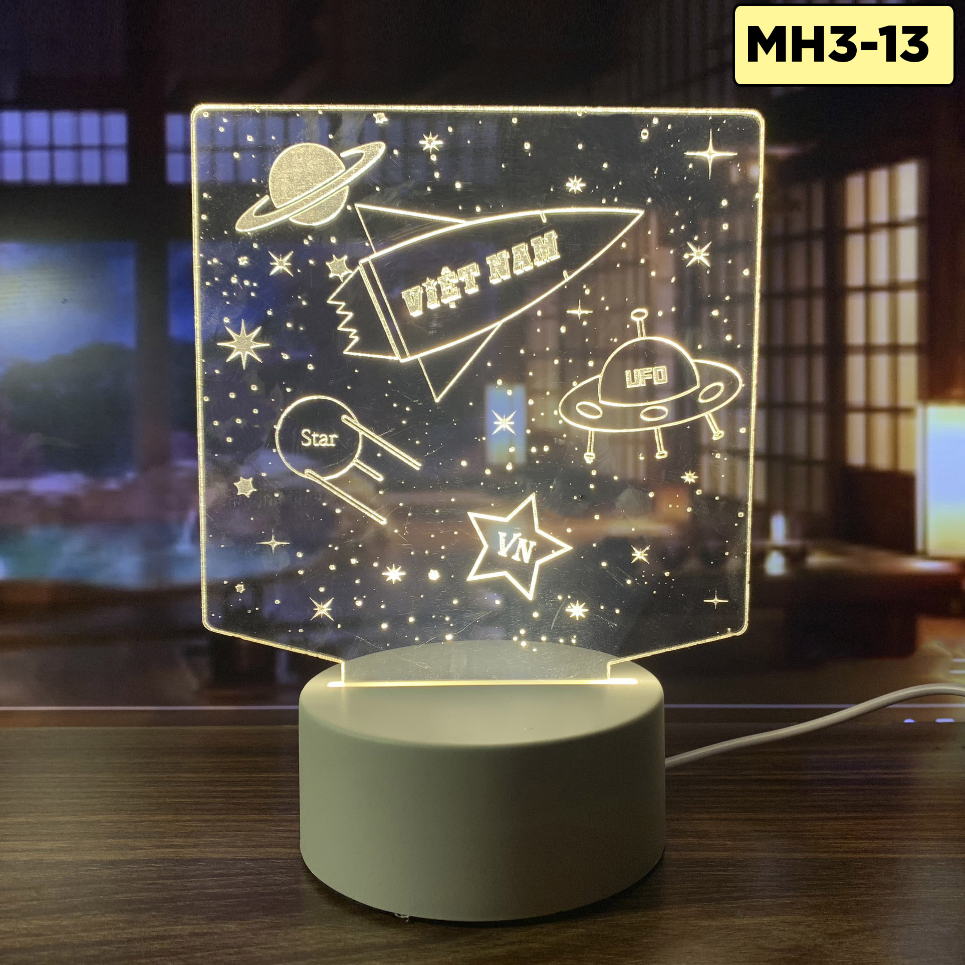 Đèn LED 3D nhiều mẫu khác nhau, quà tặng tình yêu, mô hình xe đẹp,đèn ngủ đèn trang trí decor
