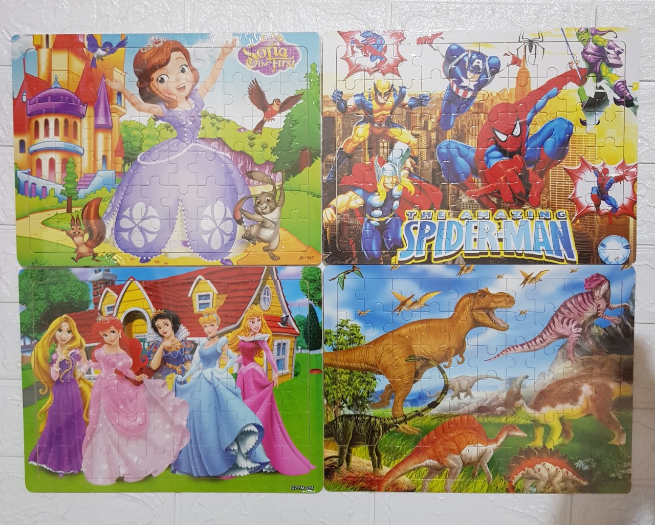 Bảng ghép hình puzzle bằng gỗ 60 chi tiết nhiều mẫu cho bé