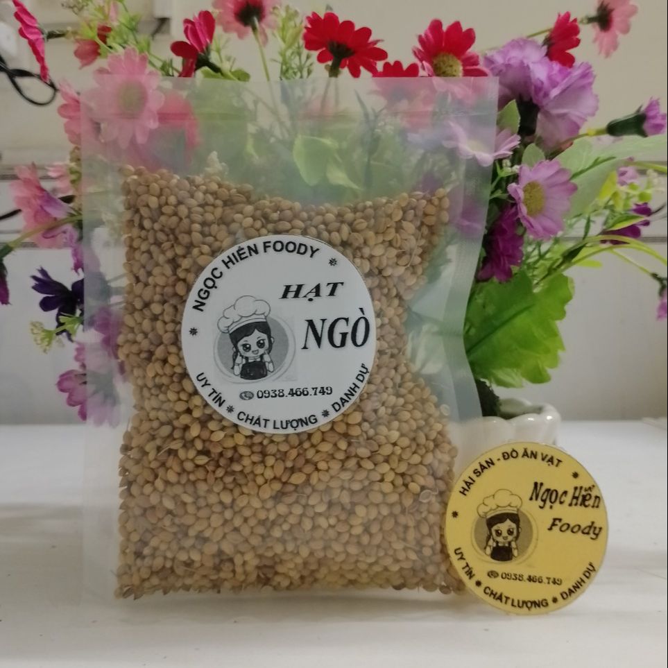 Hạt ngò, hạt mùi khô dùng nấu sâm, nấu phở gói 100g, ngọc hiển foody