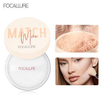 FOCALLURE Phấn phủ lì dạng bột kiểm soát dầu lâu trôi 10g