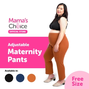 ภาพหน้าปกสินค้าMama\'s Choice กางเกงคนท้อง เนื้อผ้านุ่ม ยืดหยุ่น สวมใส่สบาย ดูดซับเหงื่อ ระบายอากาศได้ดี - Adjle Maternity Pants ซึ่งคุณอาจชอบสินค้านี้