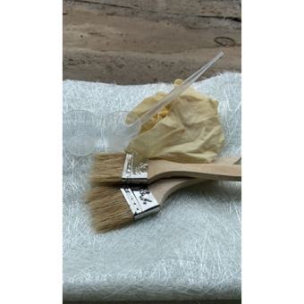 COMBO 1kg nhựa composite(keo,nhựa FRP) ,0.5kg sợi thủy tinh, 0.5g chất xúc tác.