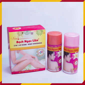 Set Tắm trắng Bạch Ngọc Liên 2in1 tại nhà