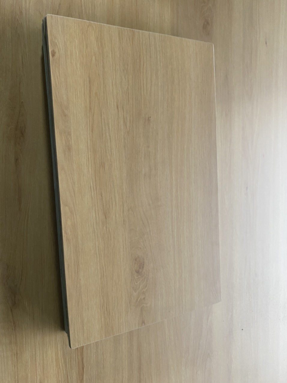 ván mdf phủ 2 mặt vân gỗ hoặc trắng bóng dài 48cm rộng 29cm dày 12mm