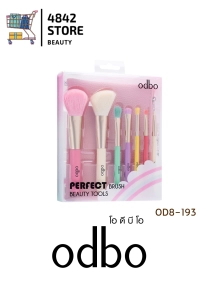 ภาพหน้าปกสินค้าเซตแปรง แต่งหน้า od8-193 ODBO Perfect Brush Beauty Tool เซ็ตแปรง เซ็ทแปรง แปรง แปรงแต่งหน้า สีสวย น่ารัก พาสเทล ที่เกี่ยวข้อง