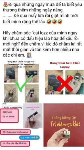 Hộp 10 viên đặt briar pk - Thảo Mộc Phụ Khoa Se Khít Số 1 Hiện Nay-Evashop69- Hàng Mới Nhất 2021