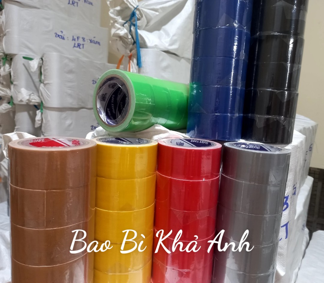 BĂNG KEO VẢI ngang 4.8 cm x 10 m - 6 cuộn - VAIXD