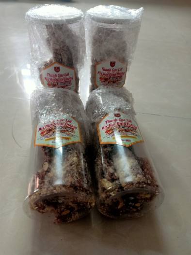 THANH GẠO LỨC MIX HẠT DINH DƯỠNG NHÀ LÀM VỚI 45% HẠT CÁC LOẠI HŨ 250GR