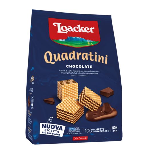 Bánh xốp nhập khẩu nước Ý Loacker Cheese - Phô mai 125g -  chất lượng sản phẩm tuyệt vời