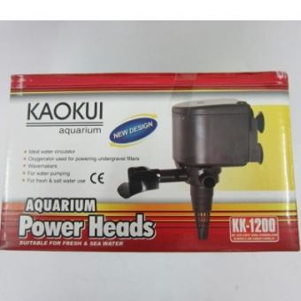 Máy Bơm Lọc Nước Hồ Cá Cảnh 20W Kaokui KK-1200 - Bơm Nước 3 Trong 1 (Hút, Đẩy, Thổi Oxy)
