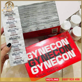 Viên đặt Gynecon Thái Lan hộp 100 viên