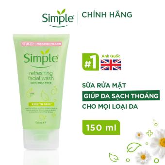 Combo Sữa rửa mặt Simple, Tẩy trang, Toner - Cam kết chính hãng