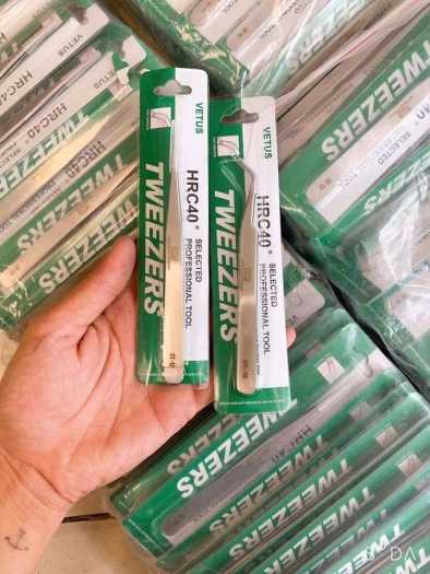 Nhíp tách mi cong trơn dùng để tách, nối mi classic