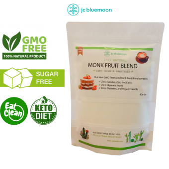 Gói lớn 800G Đường La Hán Quả ✅ JC BLUEMOON Monk Fruit Sweetener