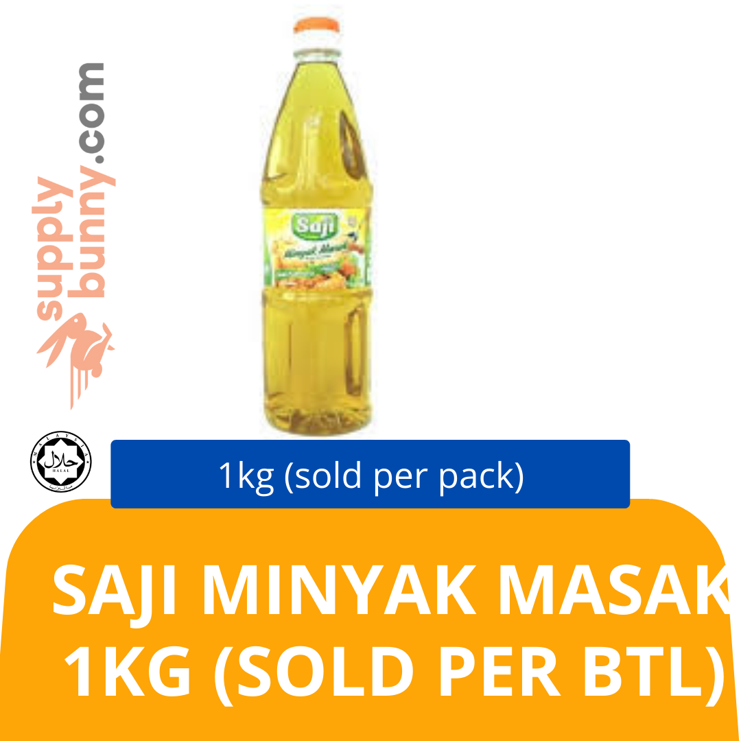 Saji Minyak Masak 1kg (sold per btl) Halal