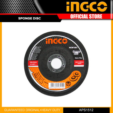 Ingco Non Woven Cloth Wheel for Bench Grinder