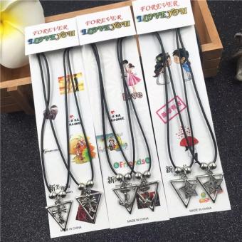 Sỉ 12 bộ vòng cổ đôi love you ( 1 bộ 2 chiếc)