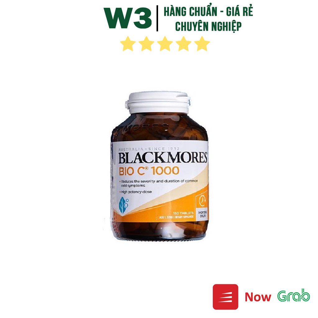 Bổ sung vitamin C Blackmores Bio C 1000mg 150 viên của Úc