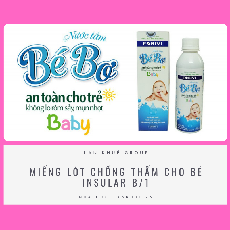 Nước tắm thảo dược Bé Bơ 250ml