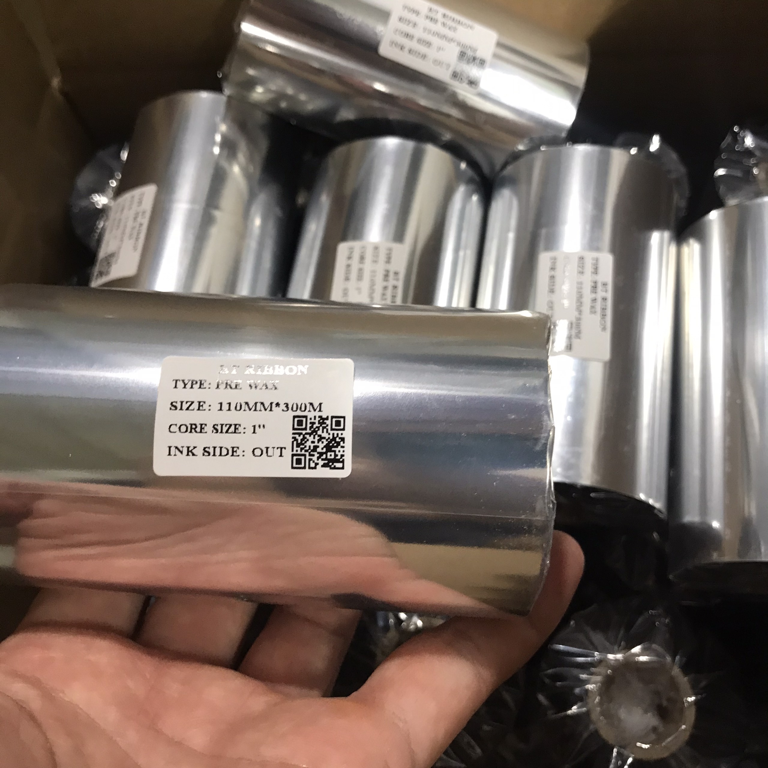 Mực in mã vạch tem nhãn decal premium wax