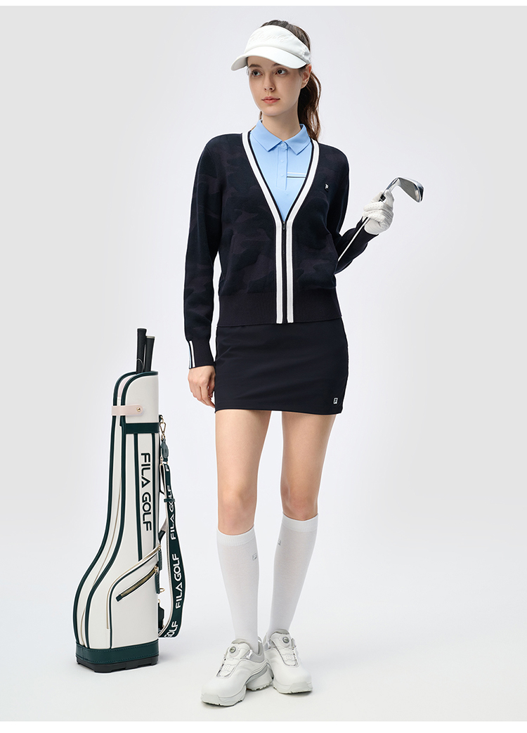 FILA CORE ATHLETICS GOLF SLOPS TO FIELD Women Jacket Navy