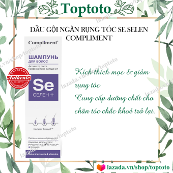 Dầu gội xịt Dưỡng SE Selen Compliment kích mọc tóc giảm gãy rụng