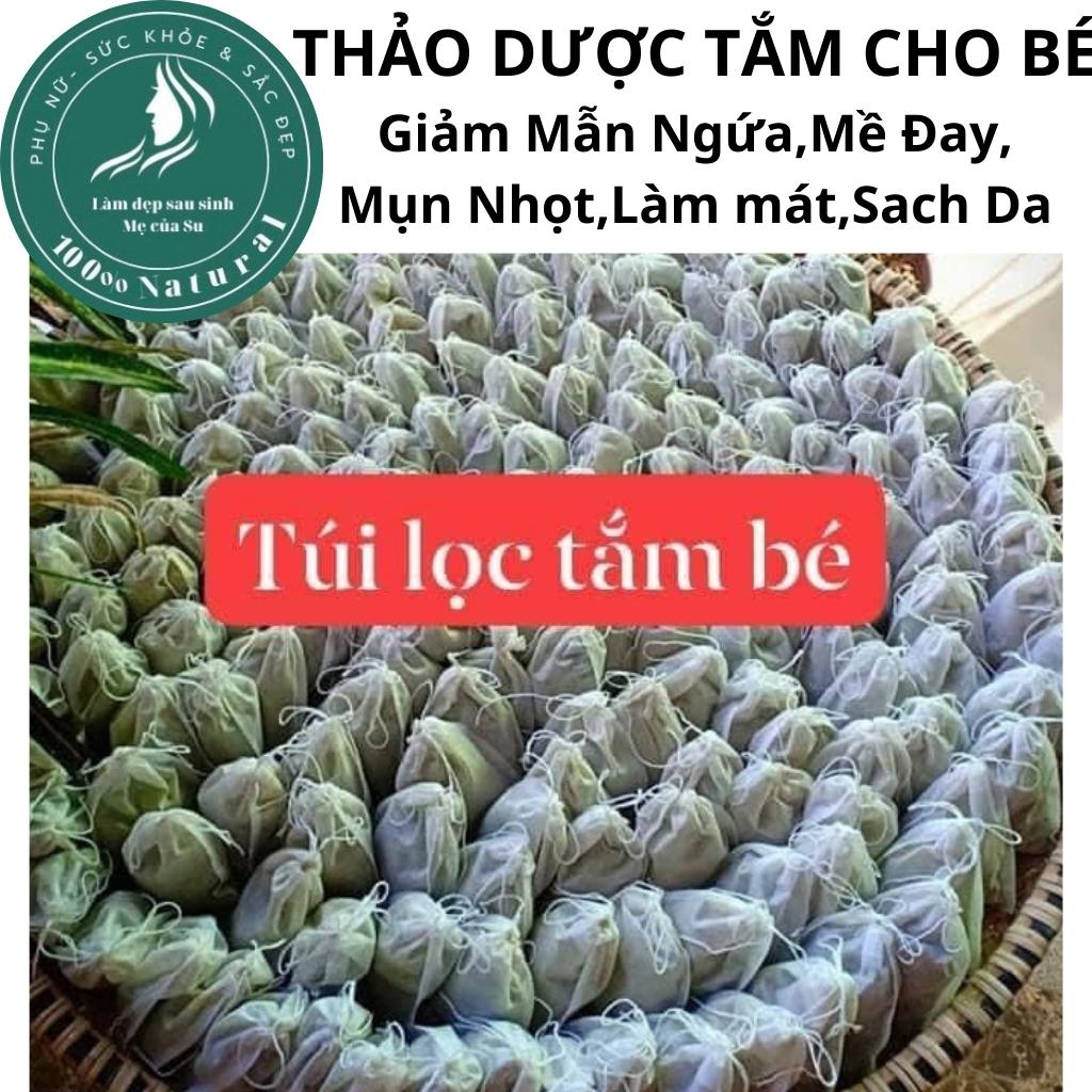 Túi lọc tắm cho bé,Tắm gội cho bé,Nước tắm thảo dược cho bé,Lá tắm cho bé,Thảo dược tắm cho bé