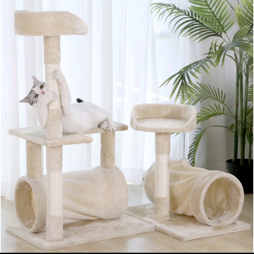 [HOÀN TIỀN 10%]Cattree nhà cây cho mèo, trụ cào móng cho mèo CAO CẤP