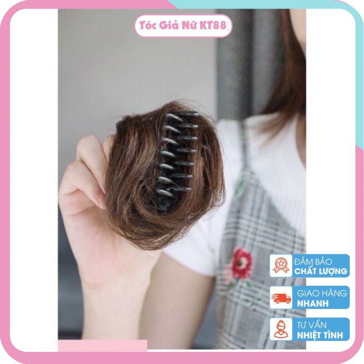 Búi gấp mini siêu xinh , cute cho nữ chuyên sỉ lẻtóc giả