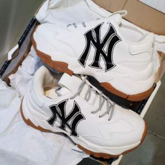 Giày MLB NY đế nâu hàng 11