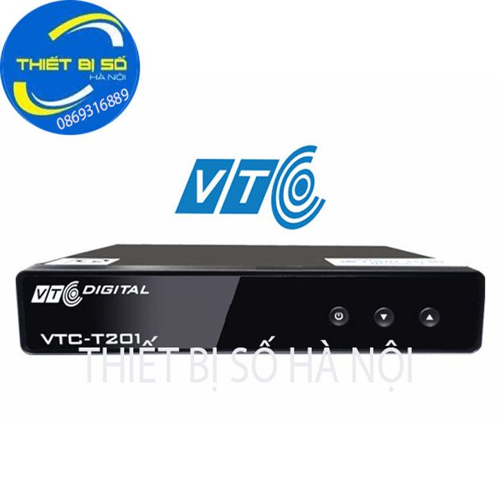 Đầu thu kỹ thuật số DVBT2 VTC T201 xem truyền hình miễn phí trọn đời - không giật lác , xem đến 70 kênh truyền hình