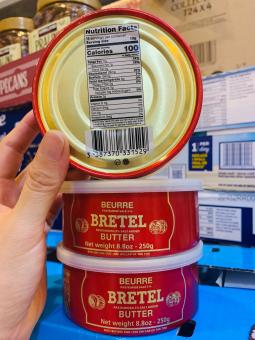 BƠ ĐỒNG TIỀN - BRETEL BUTTER 250G / PHÁP