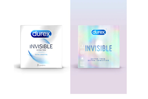 Bao cao su Durex Invisible 3 bao chính hãng