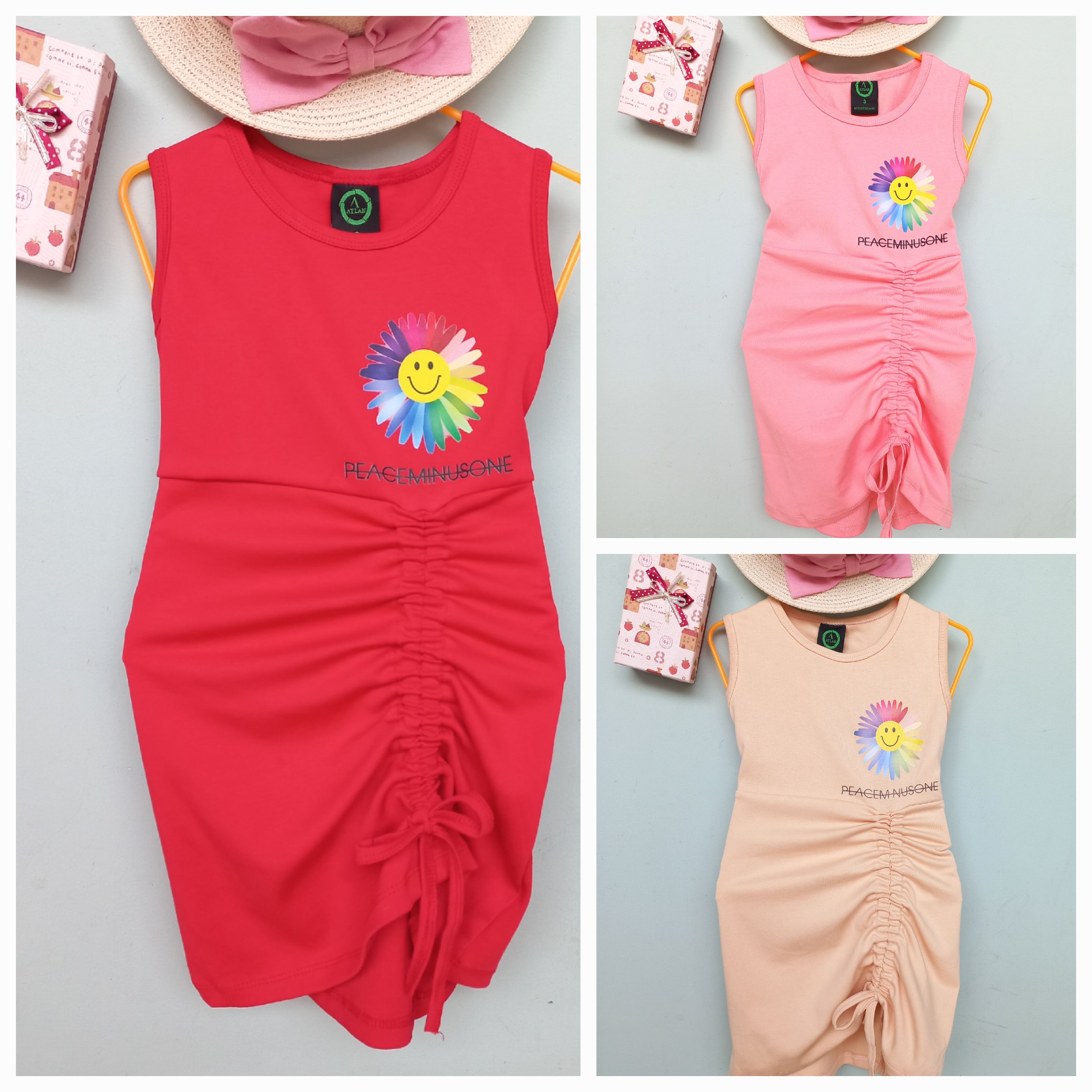 Đầm body bé gái 6-26kg, cotton 4 chiều co dãn, đầm trẻ em sang trọng, đầm thun bé gái, đầm dây rút, quần áo trẻ em