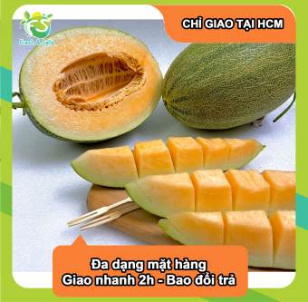 Dưa lưới dài Đài Loan - 1.5Kg