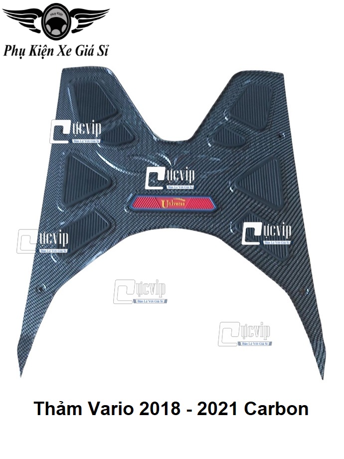 Thảm lót gác chân trước carbon vario 2018 - 2021 ms1442
