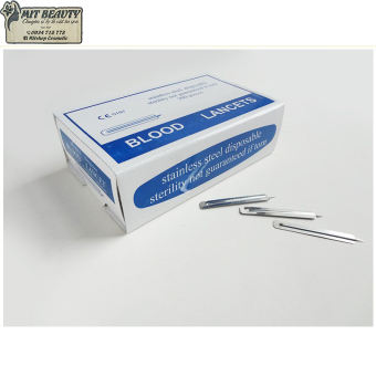 (Hộp 200 cây) Hộp kim chích mụn Blood Lancets