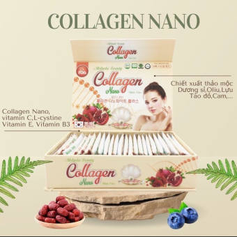 Hộp Bột Collagen Lựu Đỏ Hàn Quốc 30 Gói 5g - Bổ Sung Collagen Giúp Đẹp Da