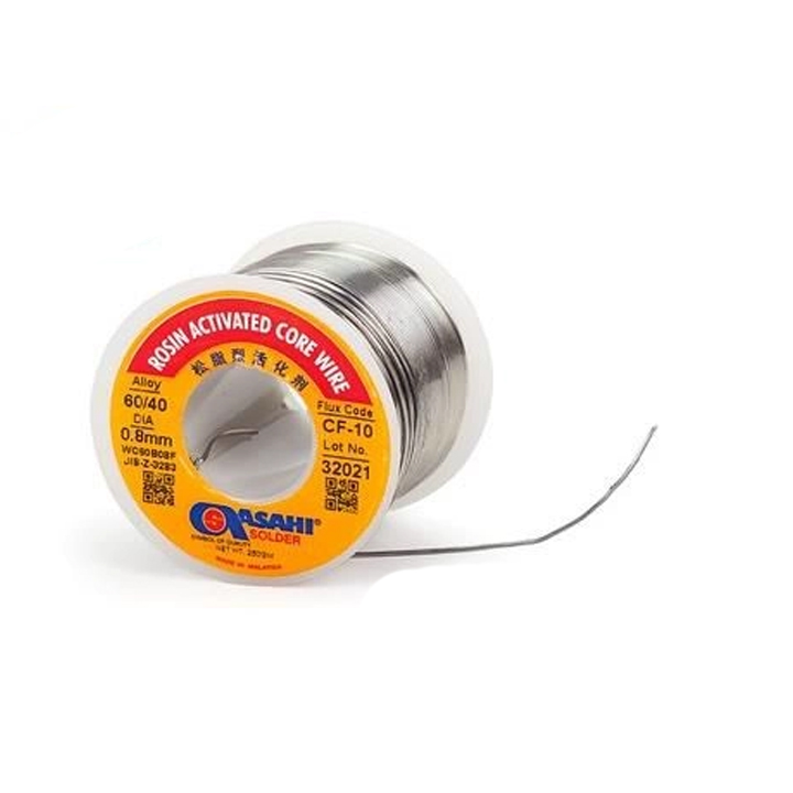 Thiếc hàn asahi 60% loại tốt cho thợ sửa chữa