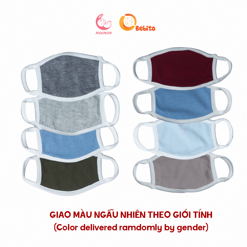 Khẩu trang trẻ em- Khẩu trang cotton cho bé -Khẩu trang cho bé trai/gái